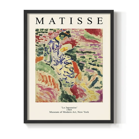 Matisse CCIII in Solid Wood 8 x 10 Framed Print