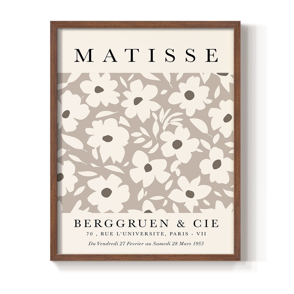 Matisse CCIX in Solid Wood 11 x 14 Framed Print