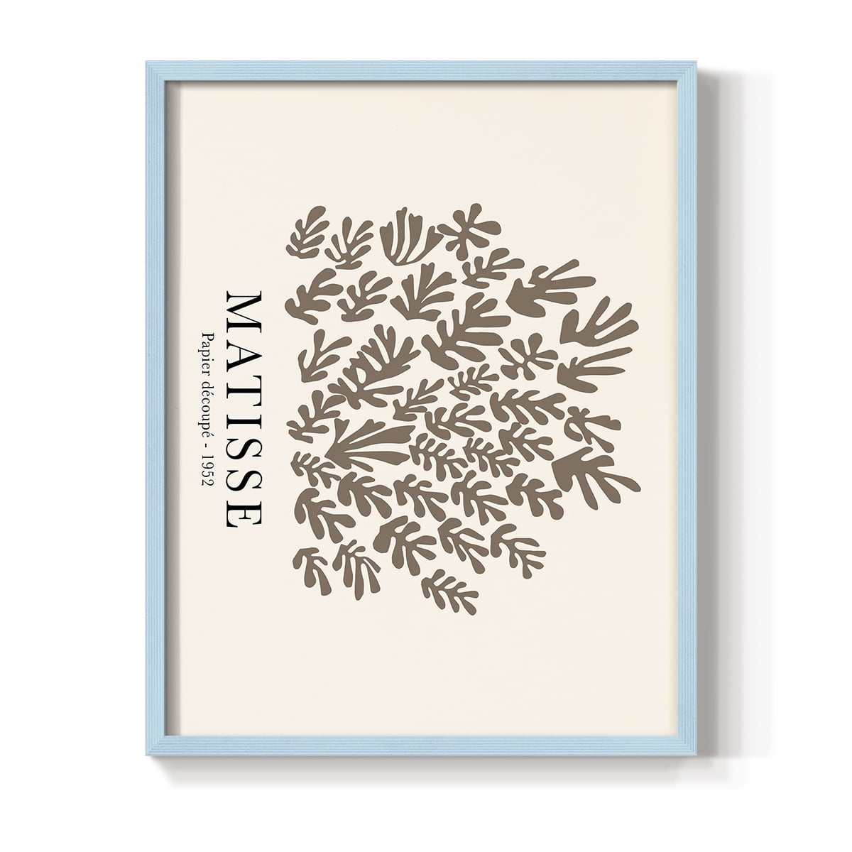 Matisse CCLII in Solid Wood 11 x 14 Framed Print