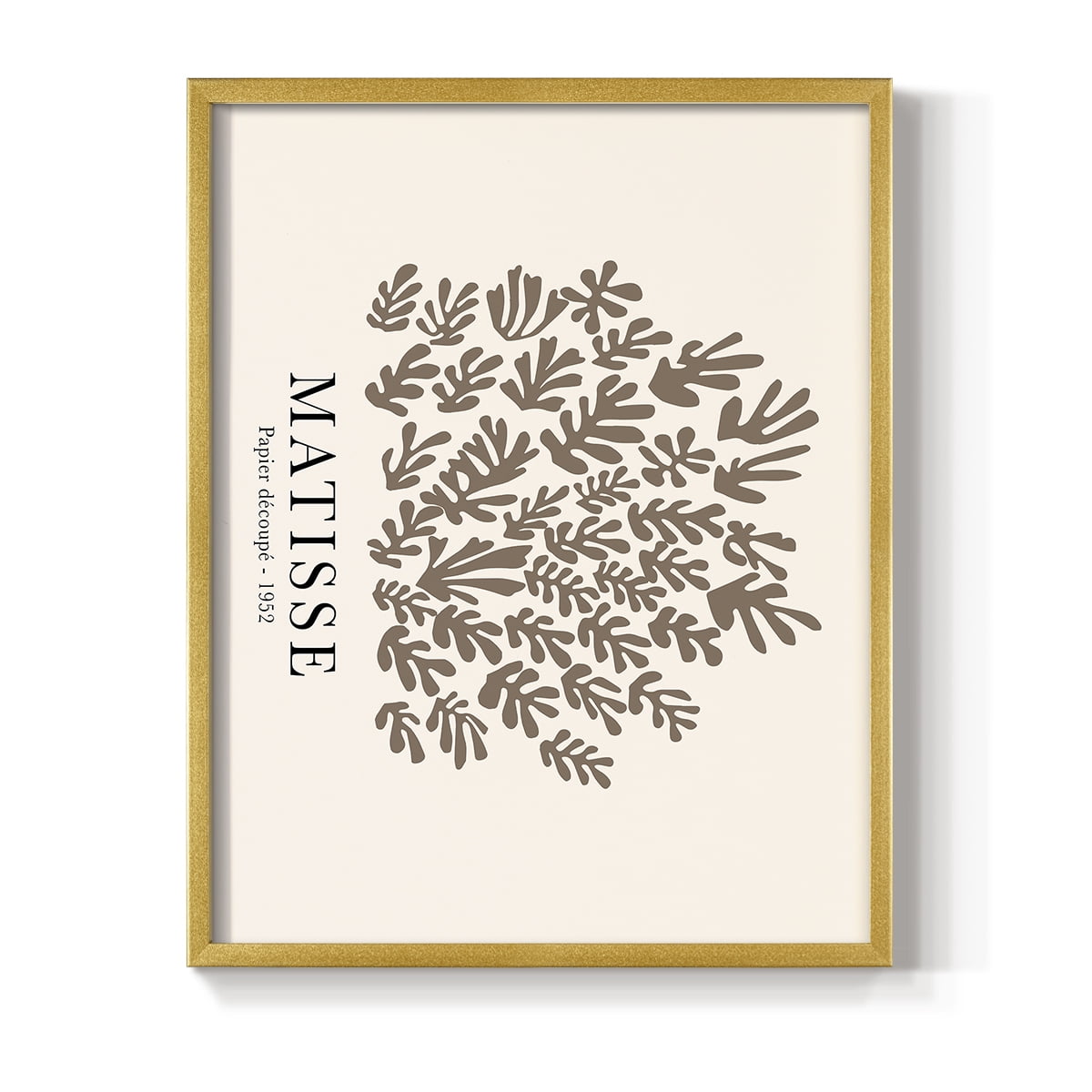 Matisse CCLII in Solid Wood 8 x 10 Framed Print