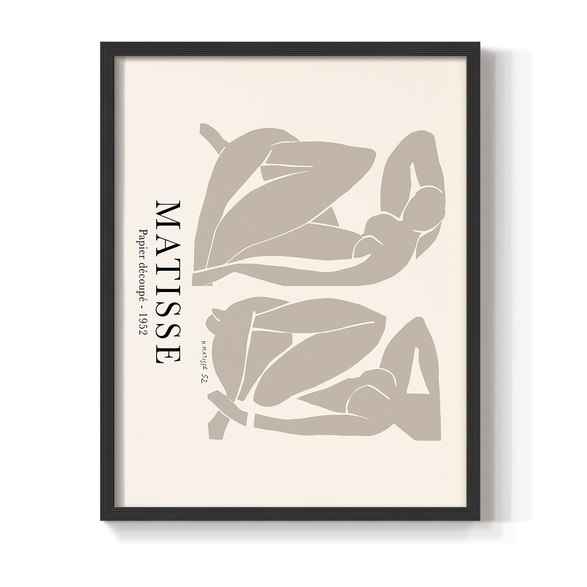 Matisse CCLIII in Solid Wood 16 x 20 Framed Print