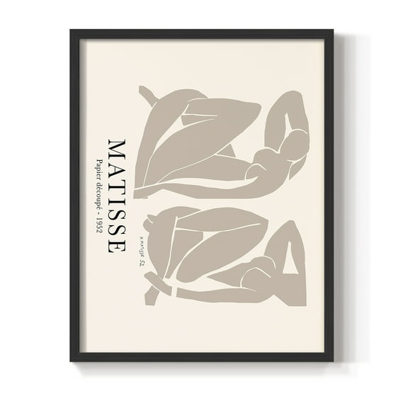 Matisse CCLIII in Solid Wood 8 x 10 Framed Print