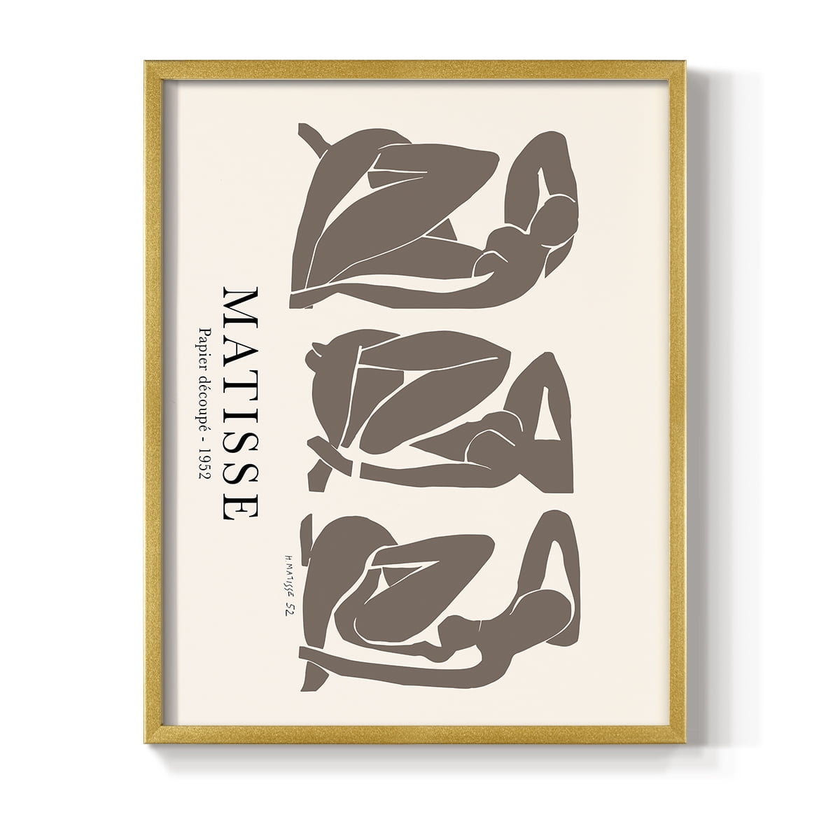 Matisse CCLIV in Solid Wood 8 x 10 Framed Print