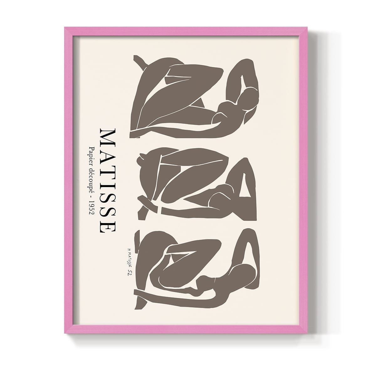 Matisse CCLIV in Solid Wood 8 x 10 Framed Print
