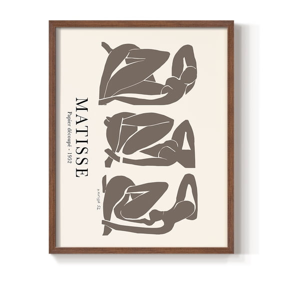 Matisse CCLIV in Solid Wood 8 x 10 Framed Print