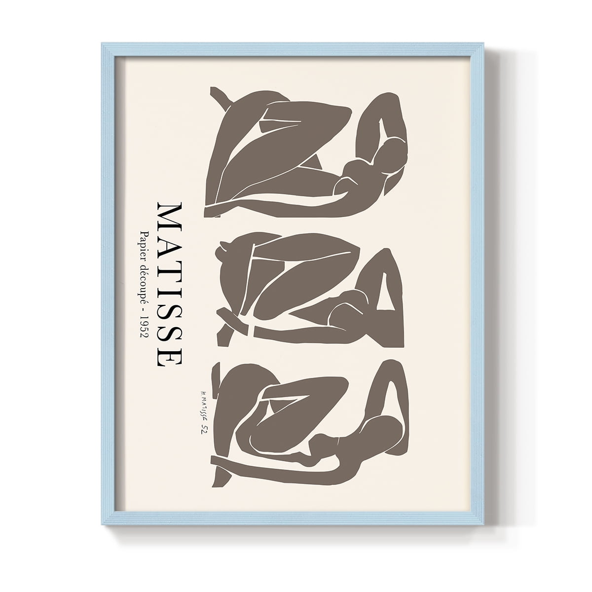 Matisse CCLIV in Solid Wood 8 x 10 Framed Print
