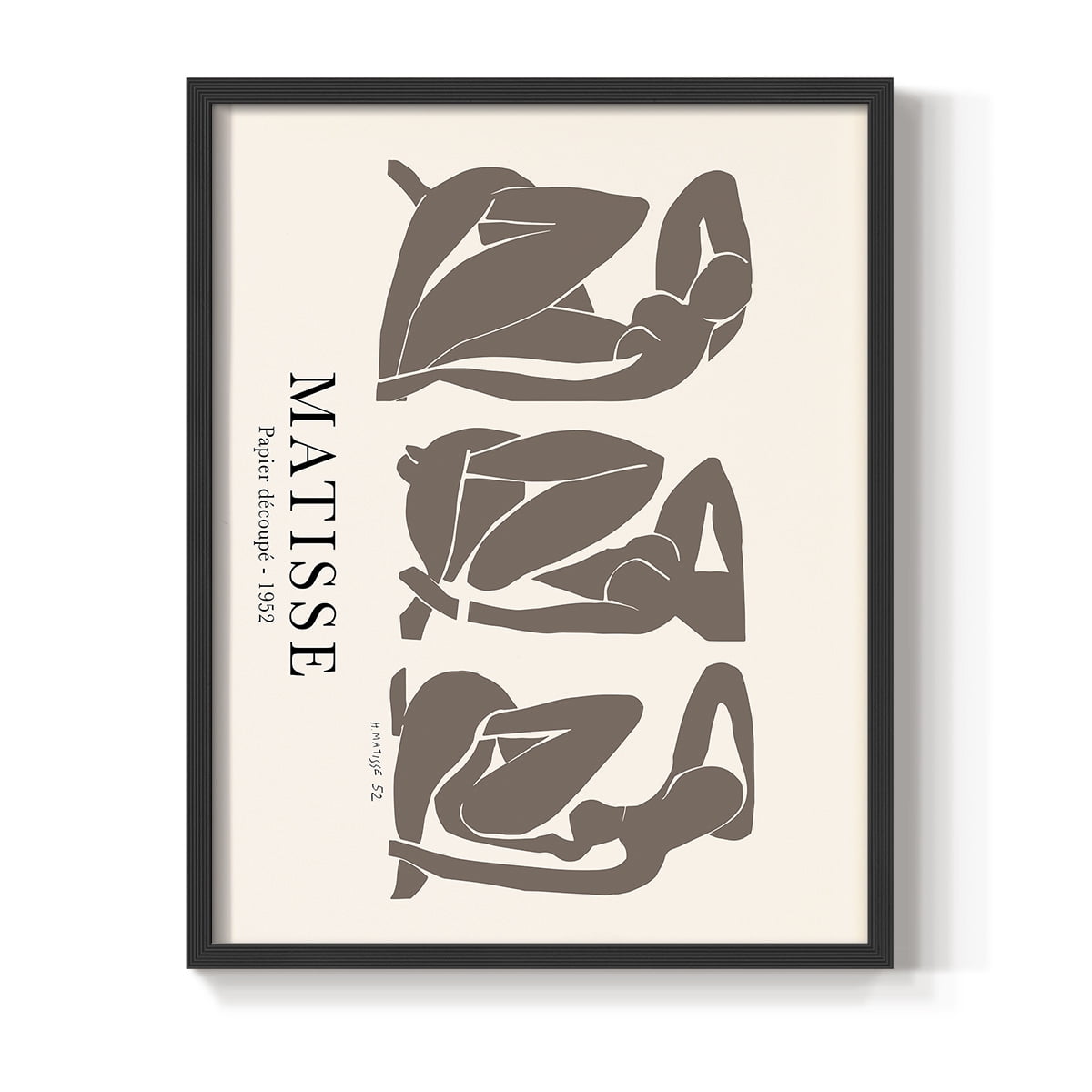 Matisse CCLIV in Solid Wood 8 x 10 Framed Print