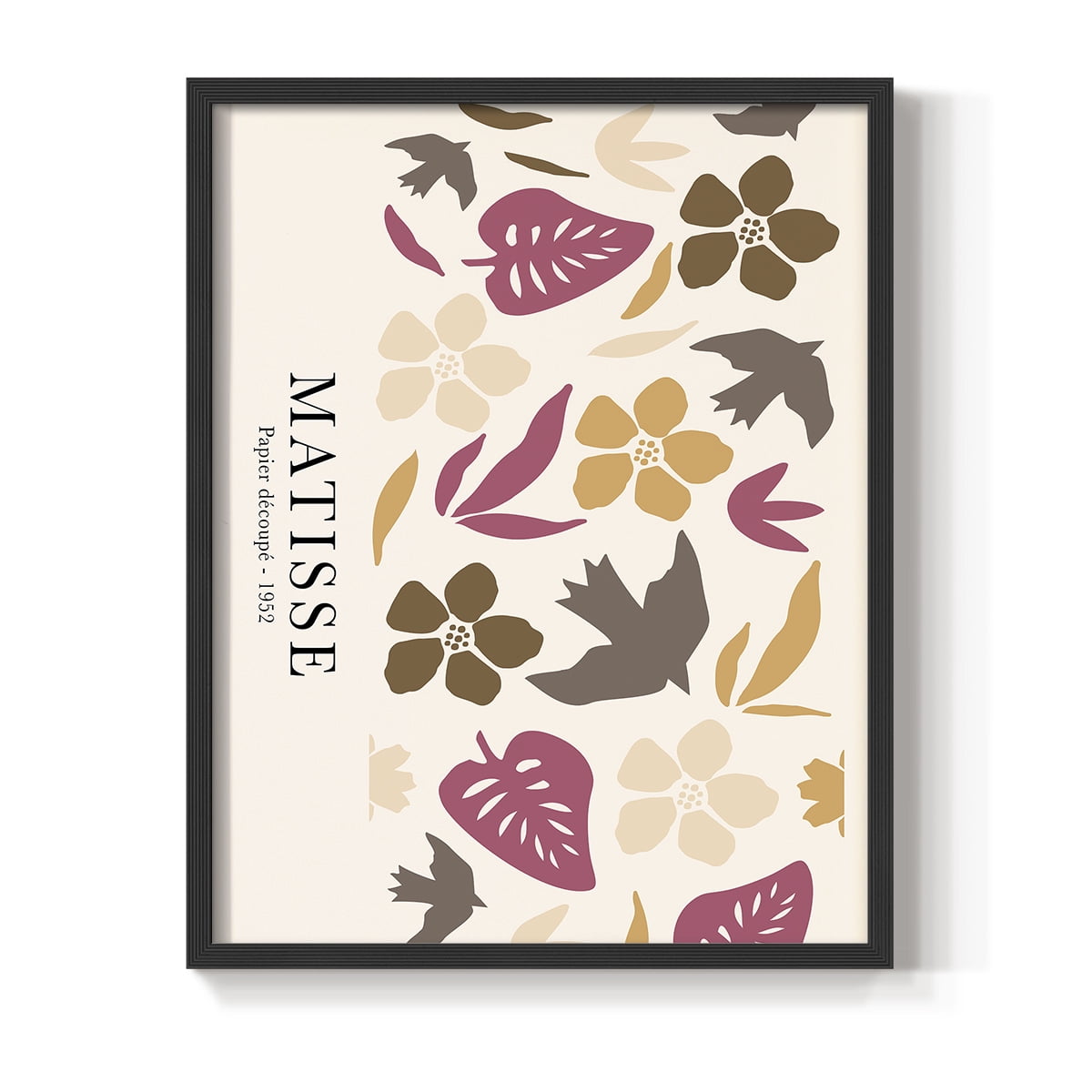 Matisse CCLVI in Solid Wood 11 x 14 Framed Print