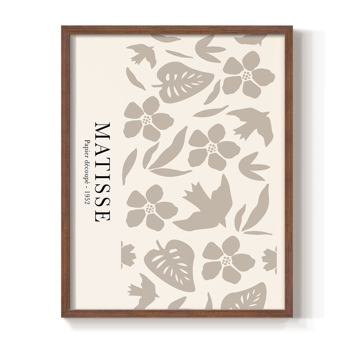 Matisse CCLVII in Solid Wood 11 x 14 Framed Print