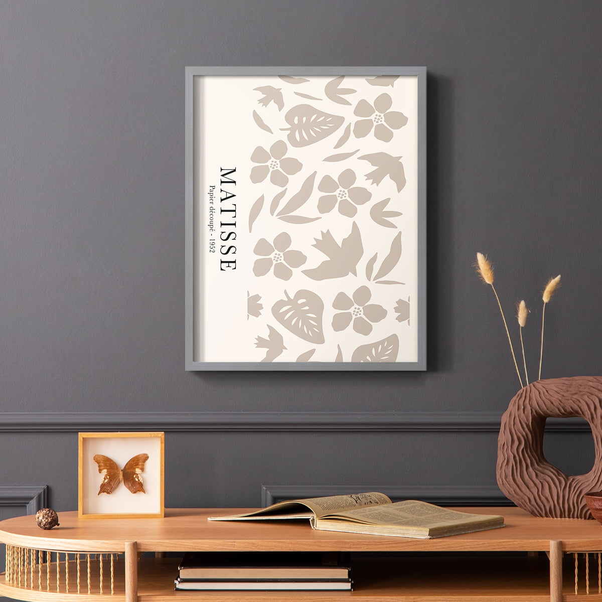 Matisse CCLVII in Solid Wood 11 x 14 Framed Print