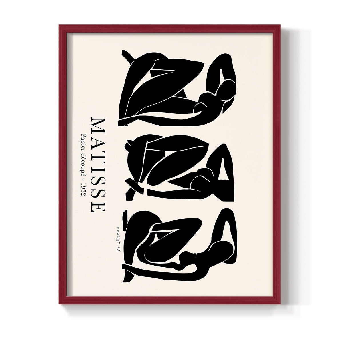 Matisse CCLXIV in Solid Wood 11 x 14 Framed Print