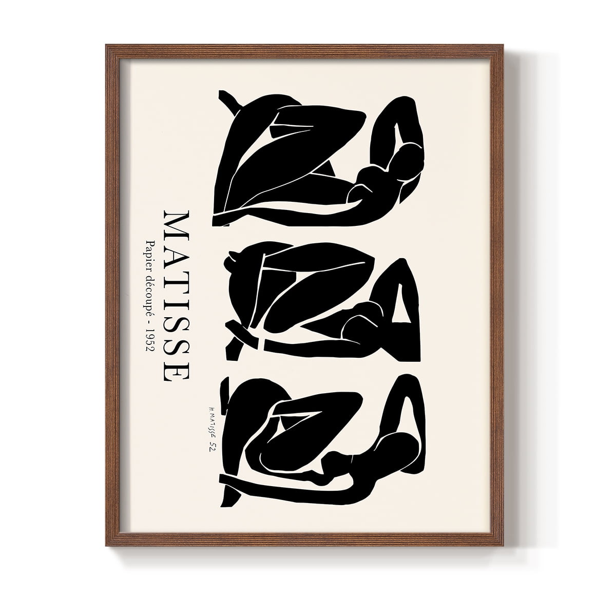 Matisse CCLXIV in Solid Wood 8 x 10 Framed Print
