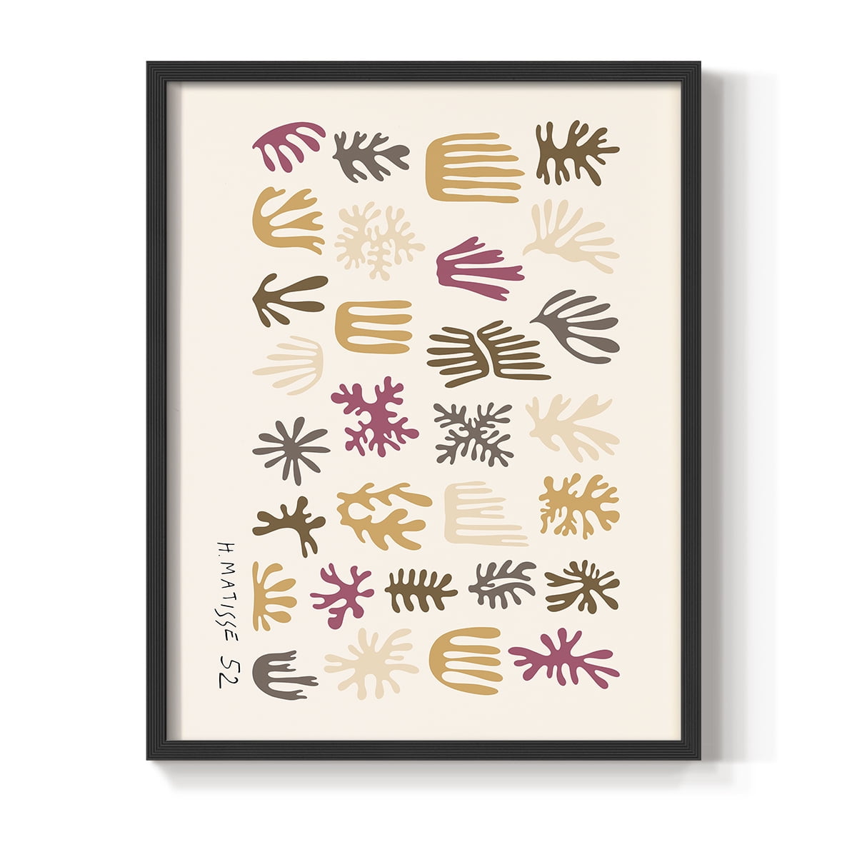 Matisse CCLXVI in Solid Wood 11 x 14 Framed Print