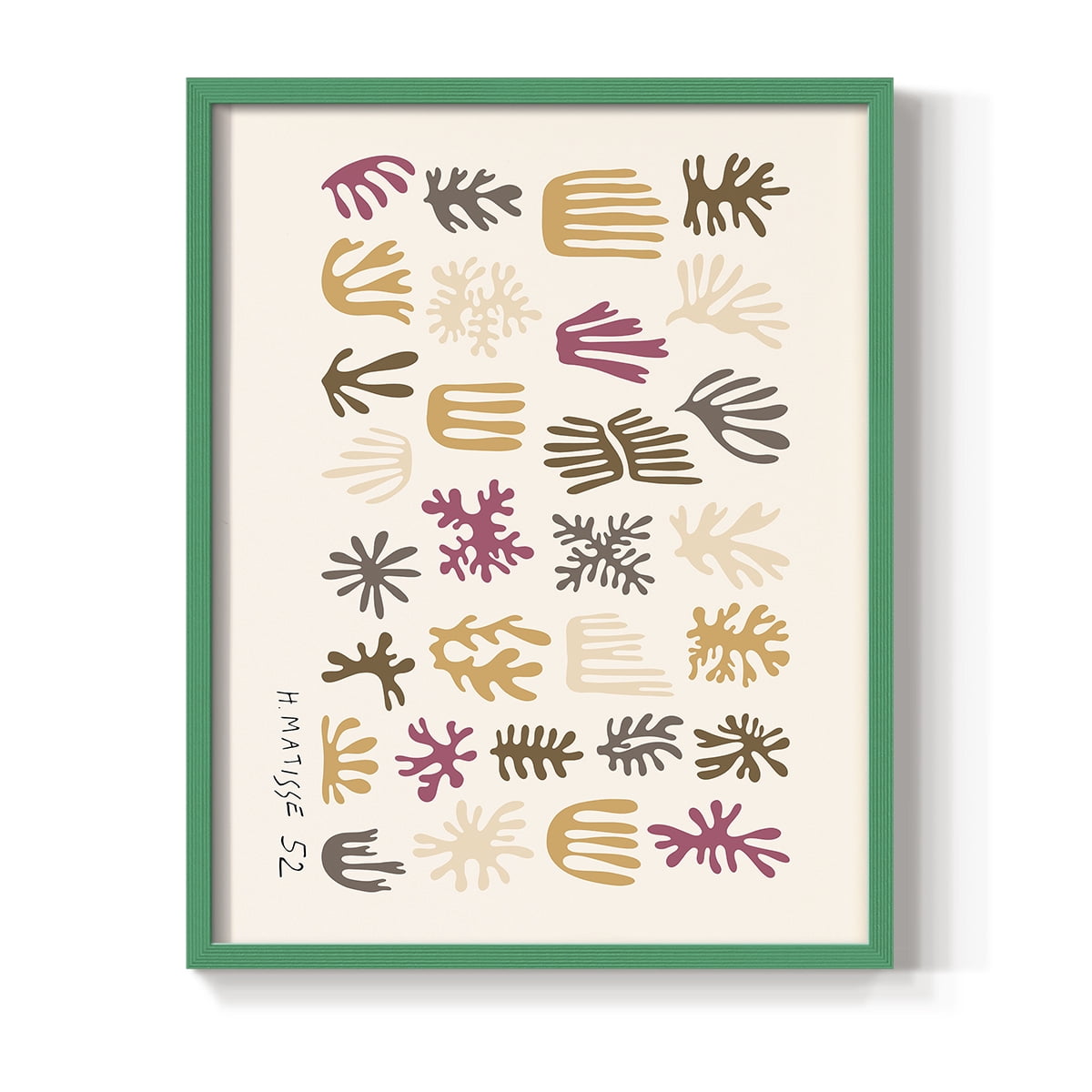 Matisse CCLXVI in Solid Wood 11 x 14 Framed Print