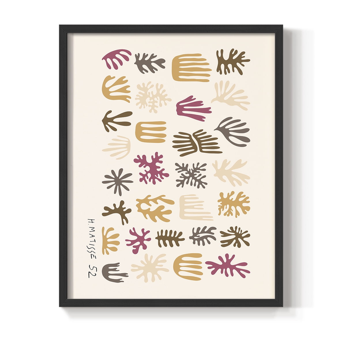 Matisse CCLXVI in Solid Wood 22 x 28 Framed Print
