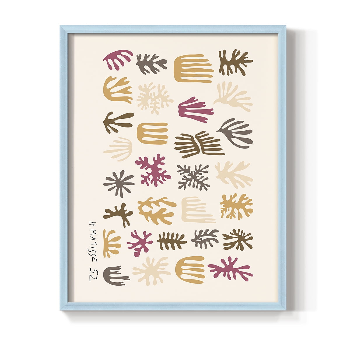 Matisse CCLXVI in Solid Wood 8 x 10 Framed Print