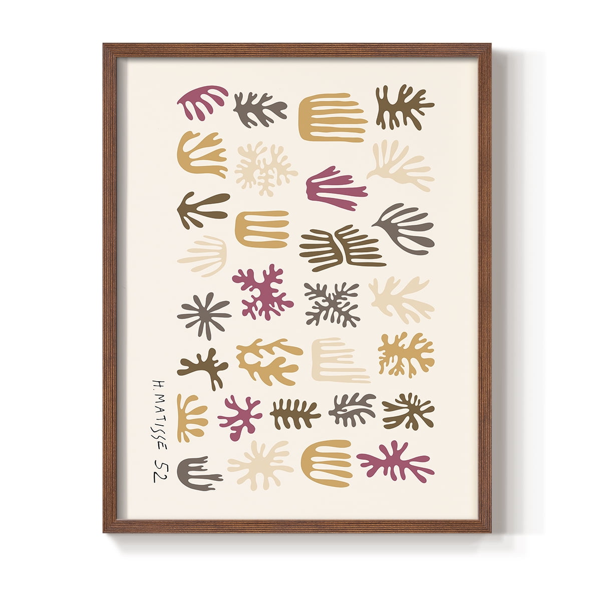 Matisse CCLXVI in Solid Wood 8 x 10 Framed Print