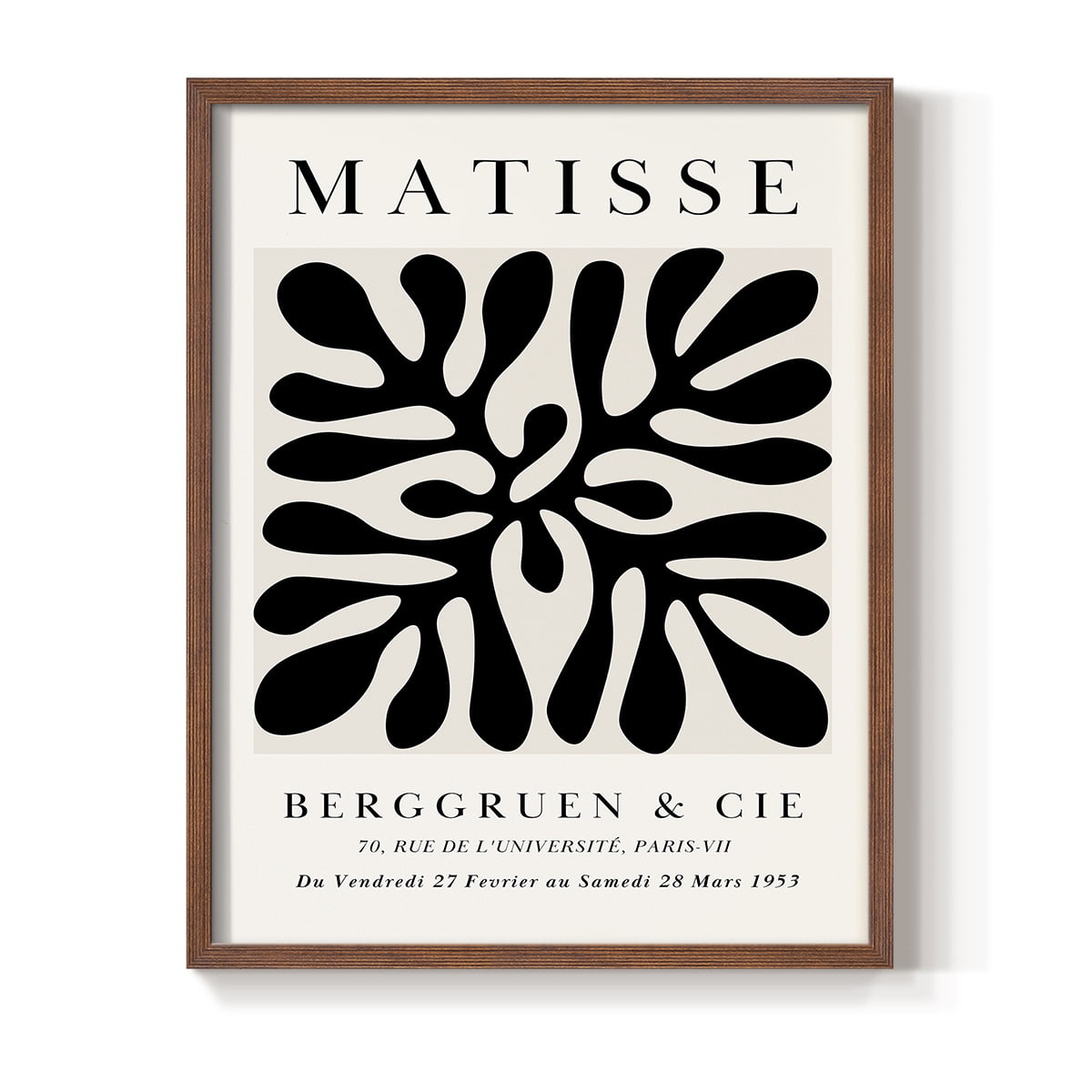 Matisse CCLXVII in Solid Wood 11 x 14 Framed Print