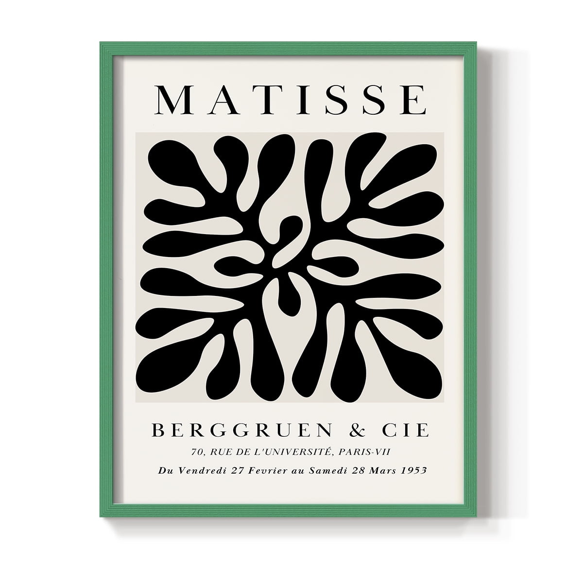 Matisse CCLXVII in Solid Wood 8 x 10 Framed Print