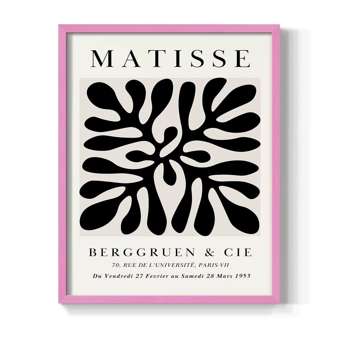 Matisse CCLXVII in Solid Wood 8 x 10 Framed Print