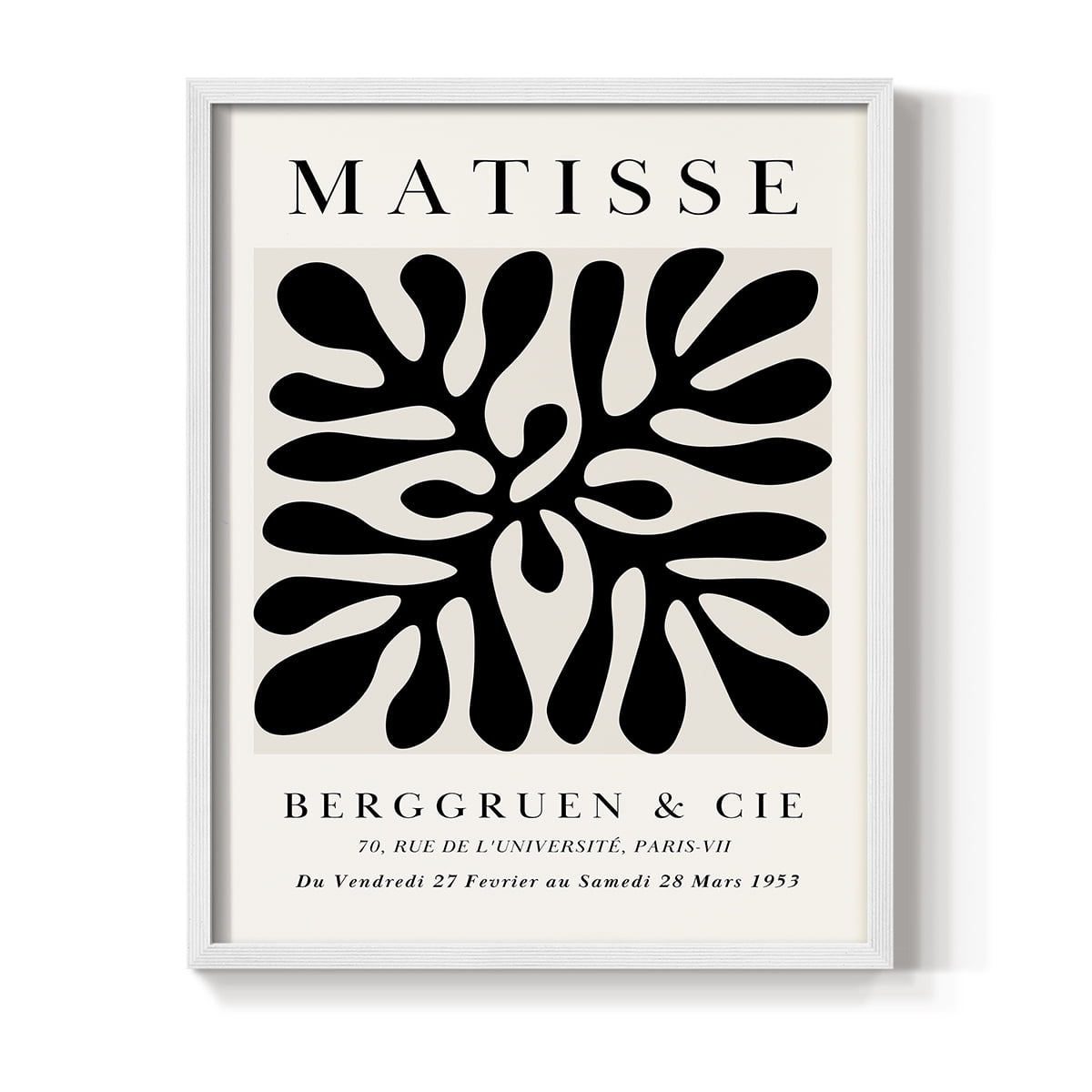 Matisse CCLXVII in Solid Wood 8 x 10 Framed Print