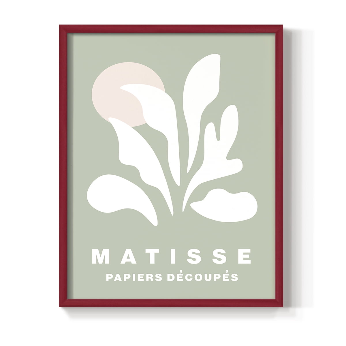Matisse CCLXVIII in Solid Wood 8 x 10 Framed Print