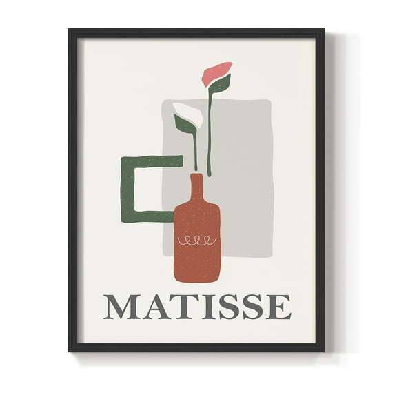 Matisse CCLXX in Solid Wood 8 x 10 Framed Print