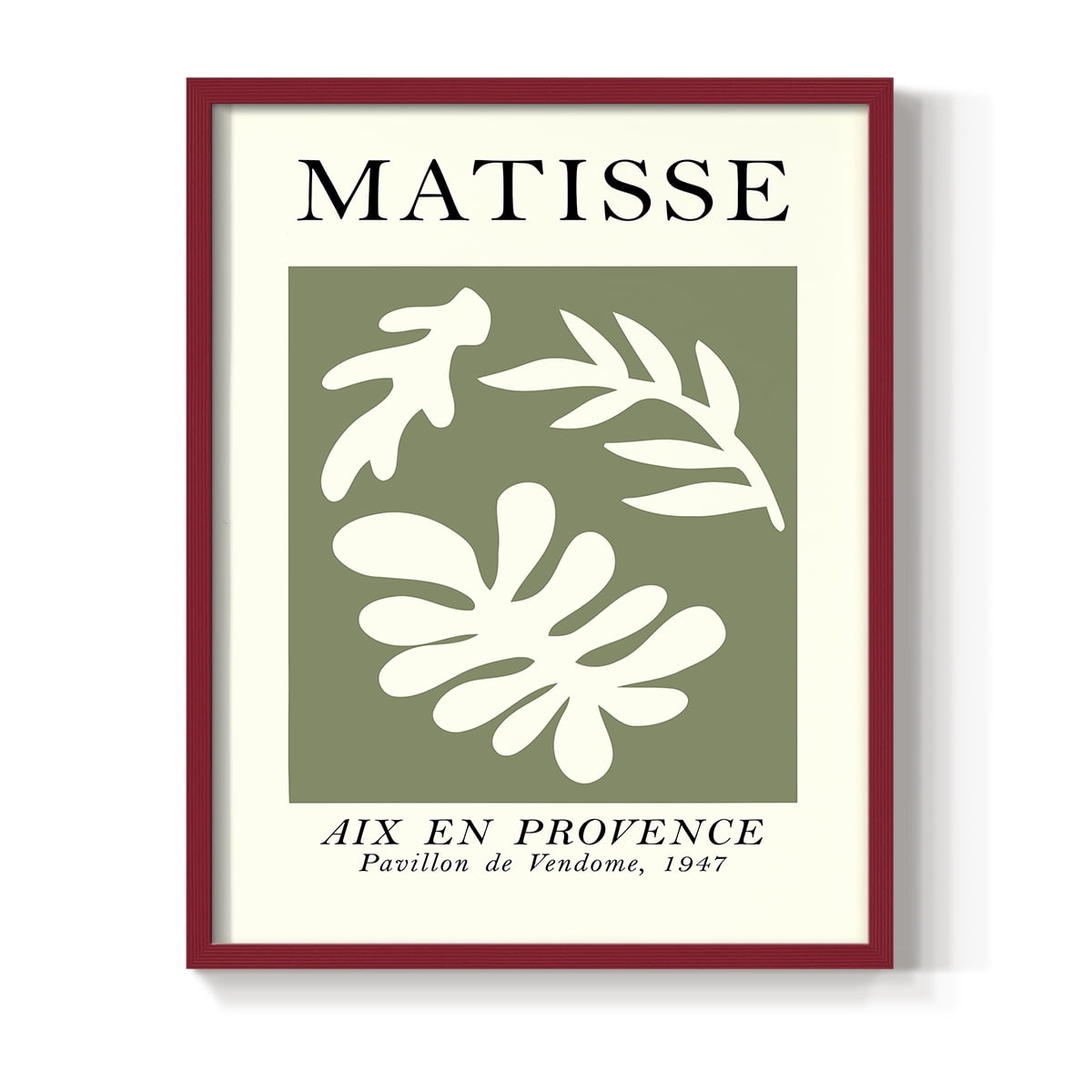 Matisse CCLXXIX in Solid Wood 11 x 14 Framed Print