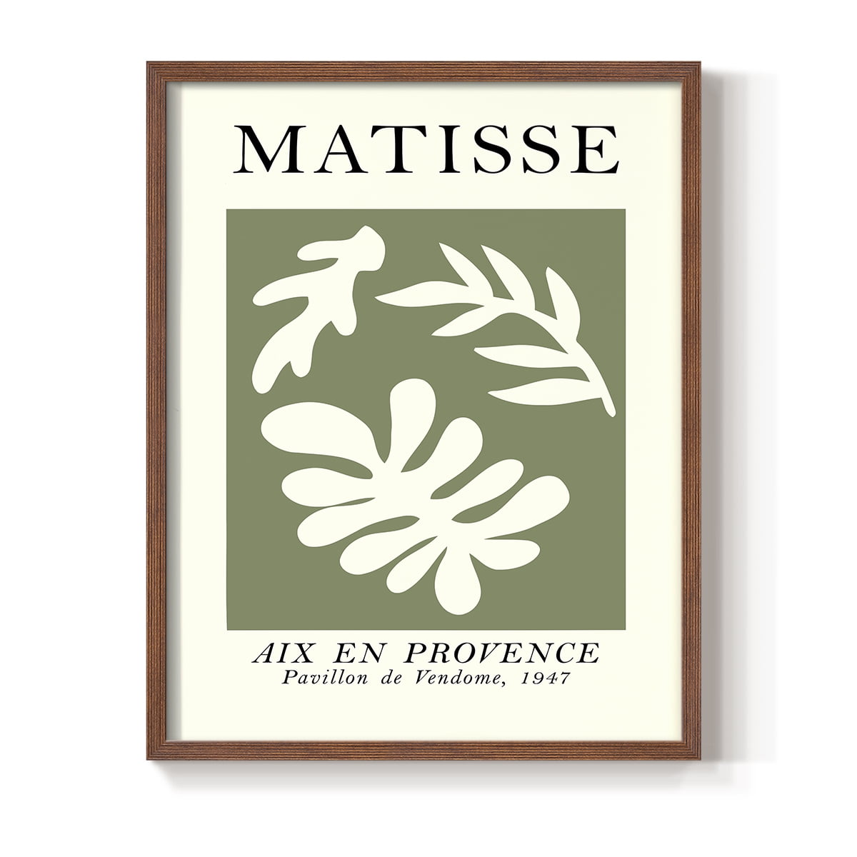 Matisse CCLXXIX in Solid Wood 8 x 10 Framed Print