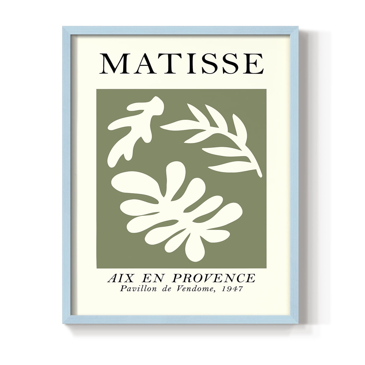 Matisse CCLXXIX in Solid Wood 8 x 10 Framed Print