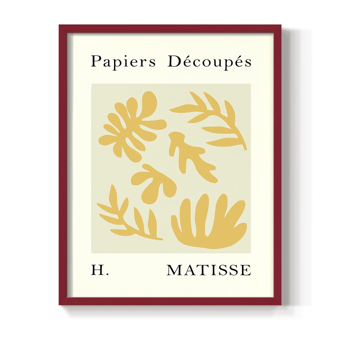 Matisse CCLXXVII in Solid Wood 11 x 14 Framed Print