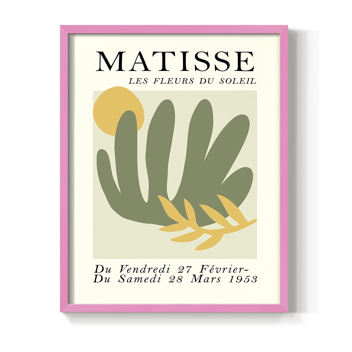 Matisse CCLXXVIII in Solid Wood 11 x 14 Framed Print