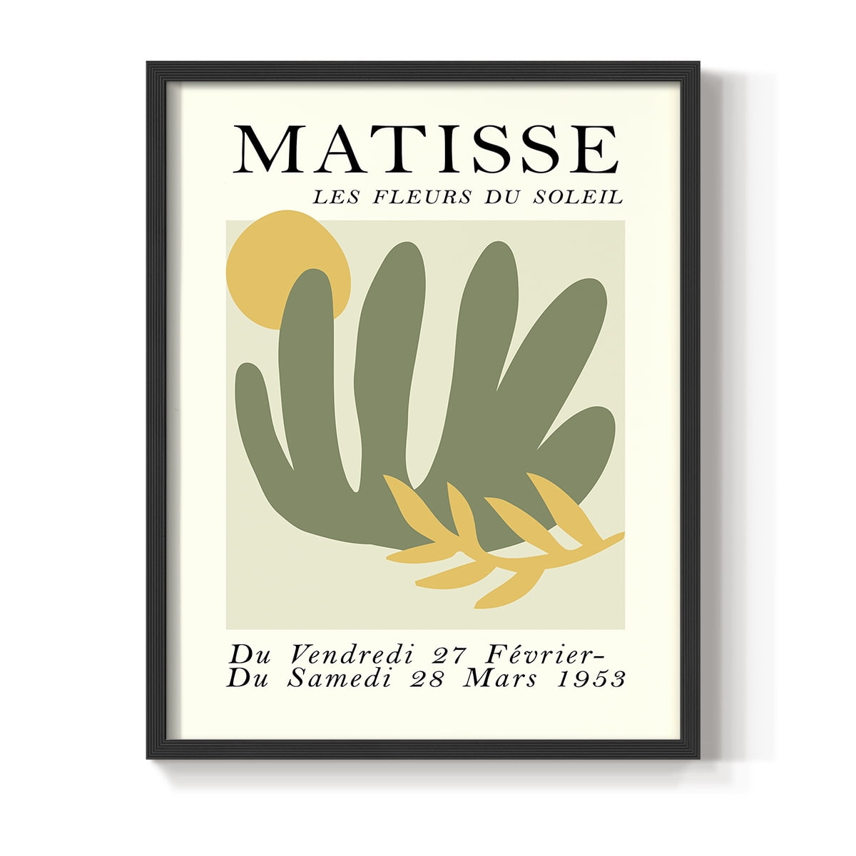 Matisse CCLXXVIII in Solid Wood 22 x 28 Framed Print