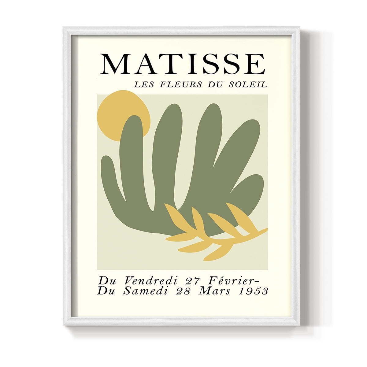 Matisse CCLXXVIII in Solid Wood 8 x 10 Framed Print