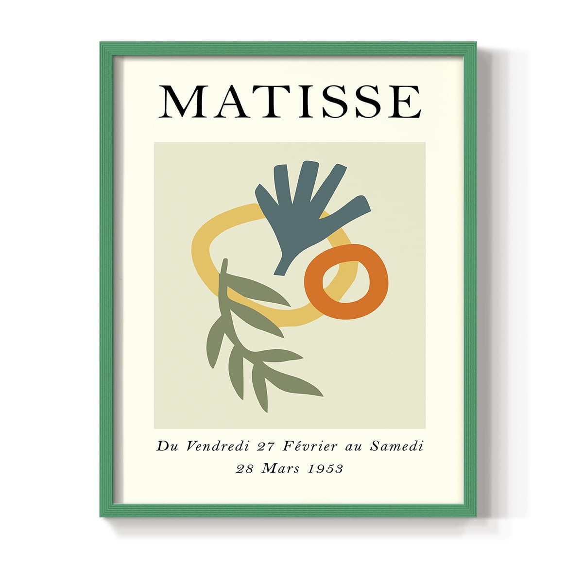 Matisse CCLXXX in Solid Wood 11 x 14 Framed Print