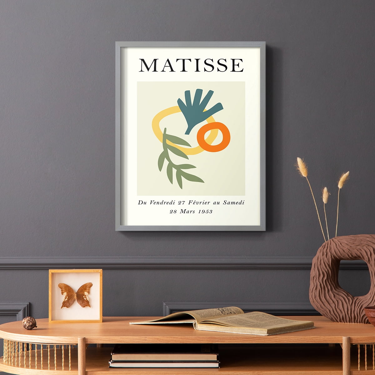 Matisse CCLXXX in Solid Wood 16 x 20 Framed Print