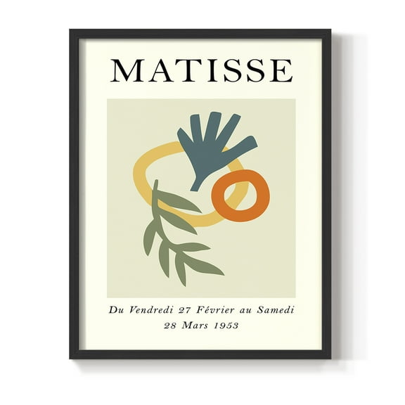 Matisse CCLXXX in Solid Wood 8 x 10 Framed Print