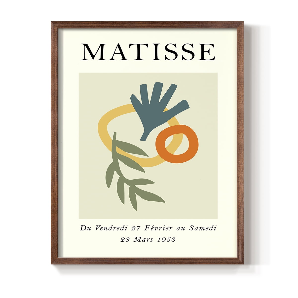 Matisse CCLXXX in Solid Wood 8 x 10 Framed Print