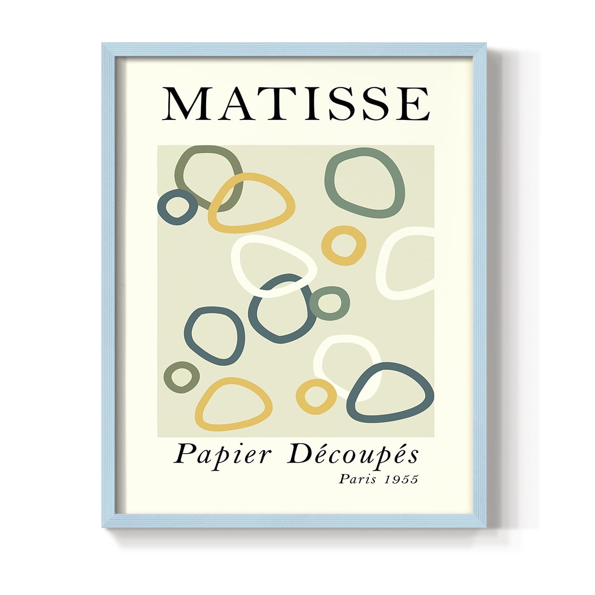 Matisse CCLXXXI in Solid Wood 8 x 10 Framed Print