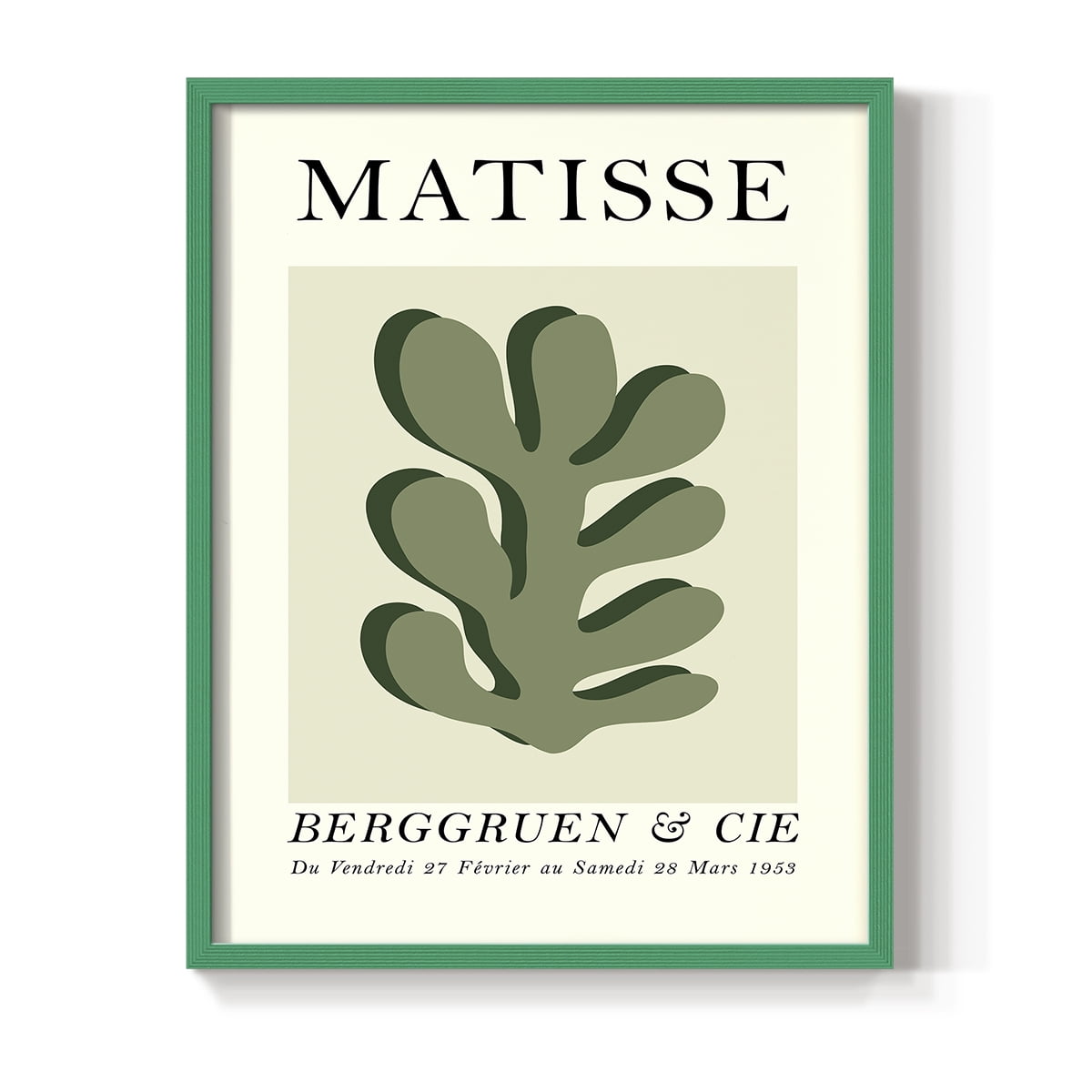 Matisse CCLXXXII in Solid Wood 11 x 14 Framed Print