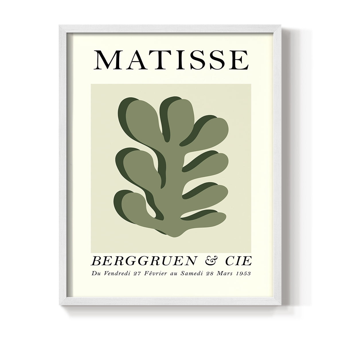 Matisse CCLXXXII in Solid Wood 8 x 10 Framed Print