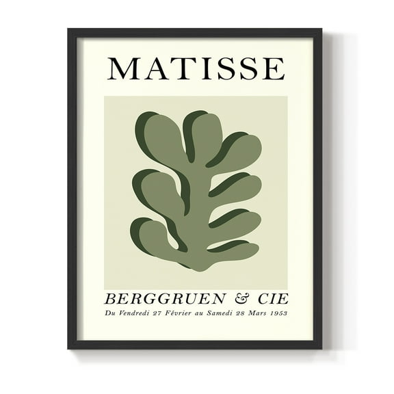 Matisse CCLXXXII in Solid Wood 8 x 10 Framed Print