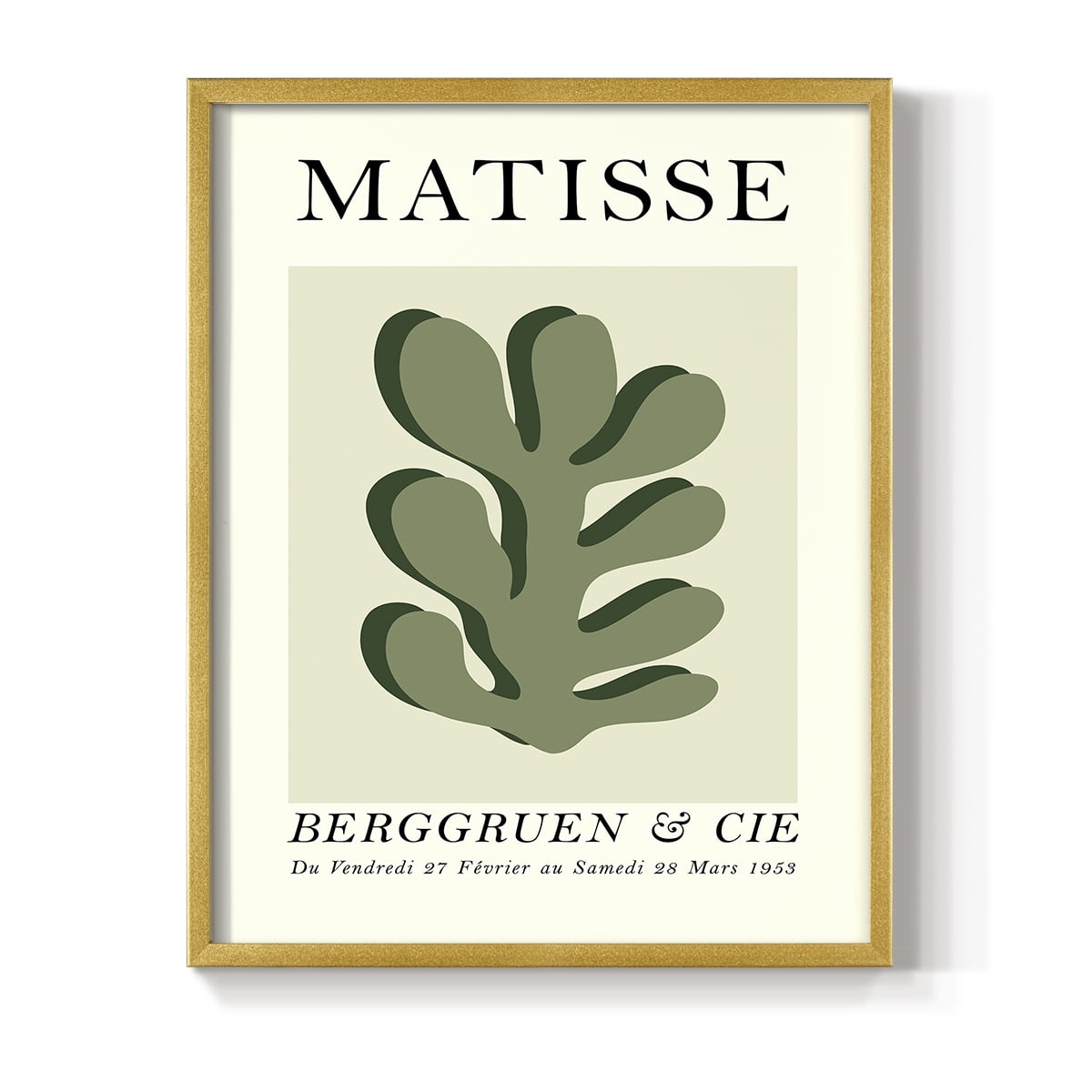Matisse CCLXXXII in Solid Wood 8 x 10 Framed Print