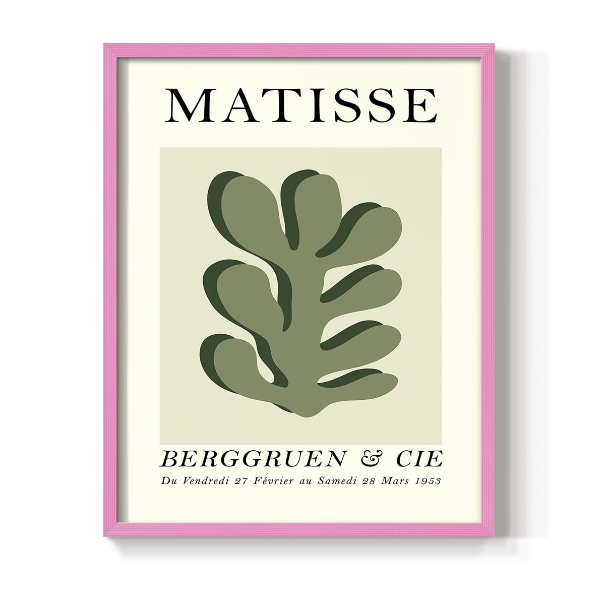Matisse CCLXXXII in Solid Wood 8 x 10 Framed Print