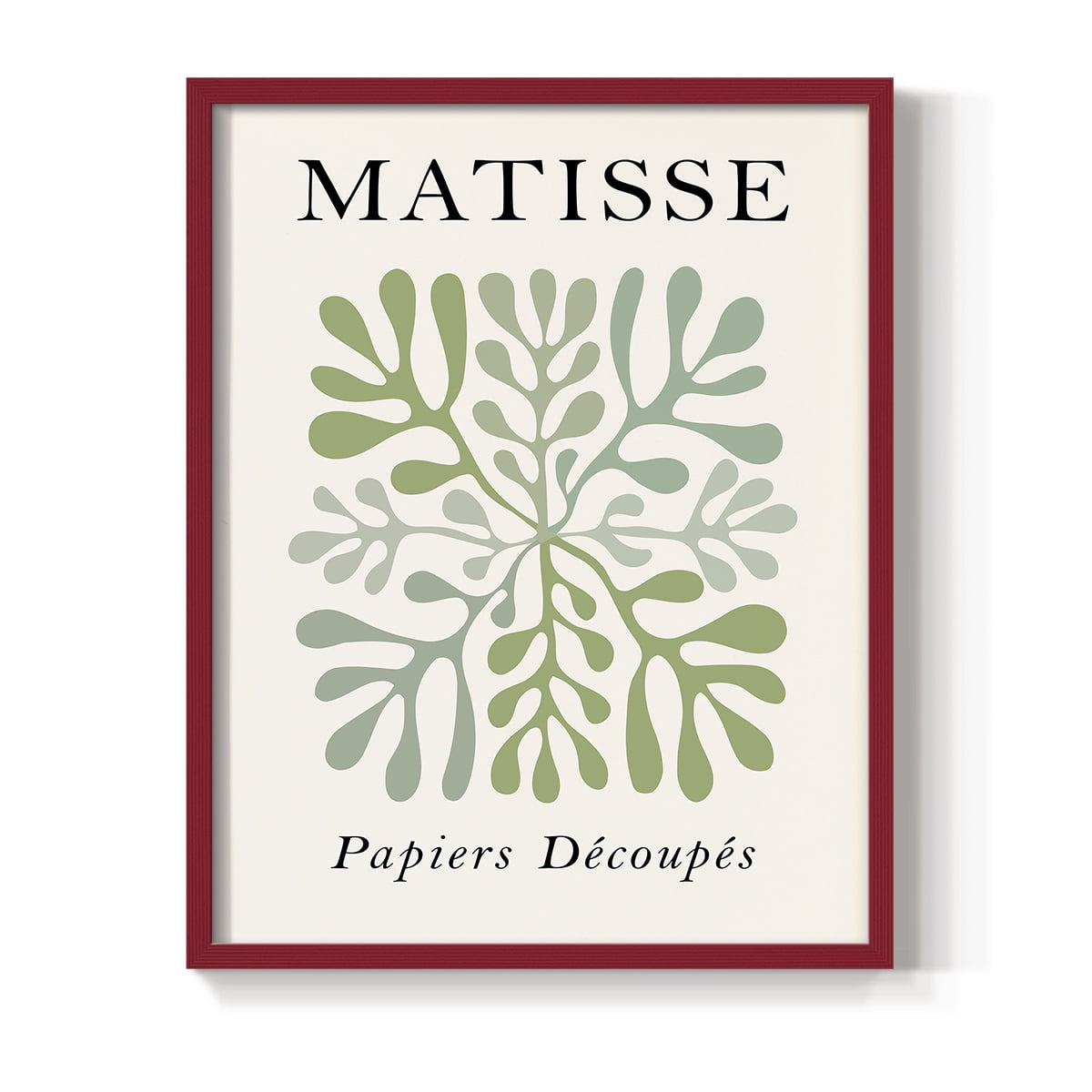 Matisse CCLXXXIII in Solid Wood 8 x 10 Framed Print