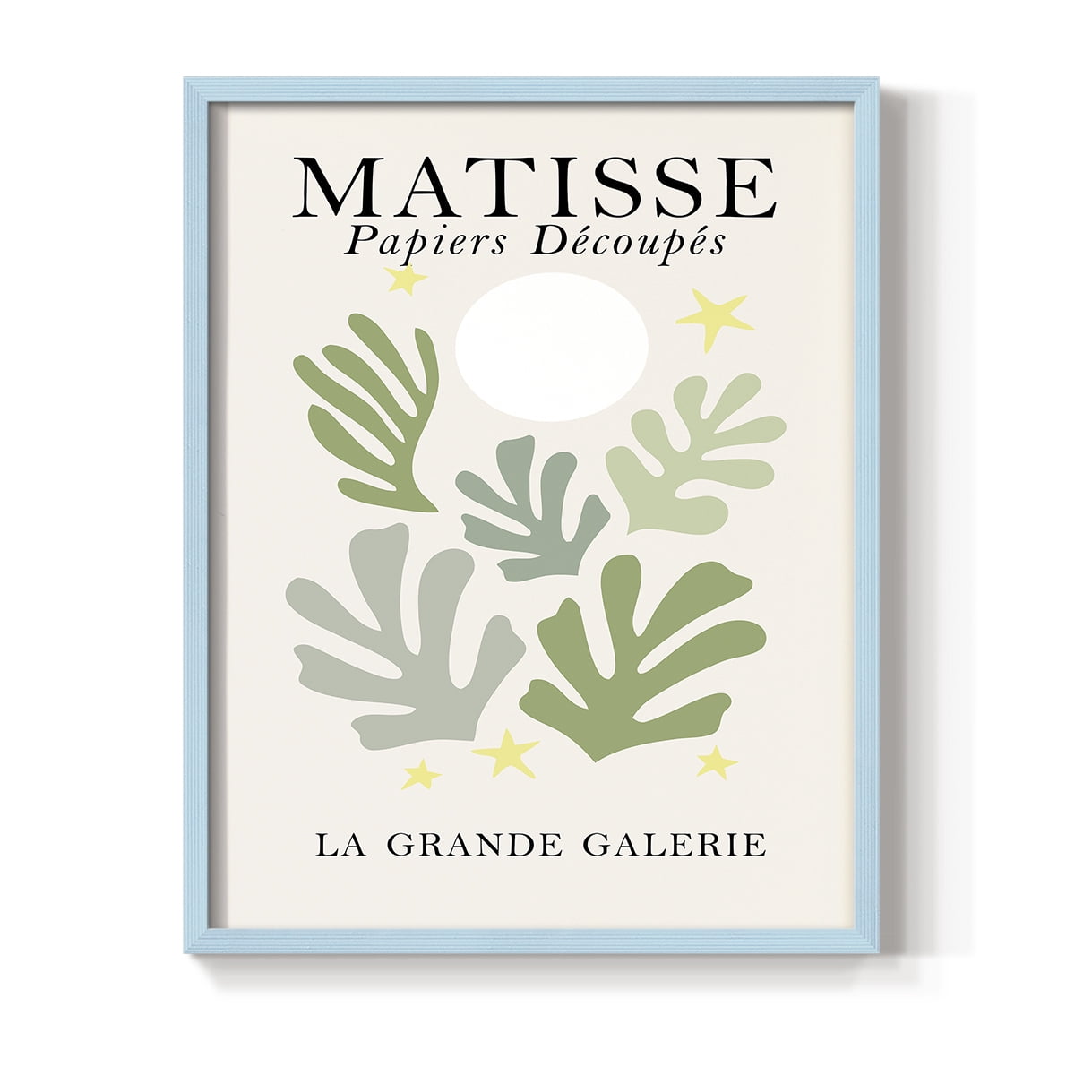 Matisse CCLXXXIV in Solid Wood 8 x 10 Framed Print