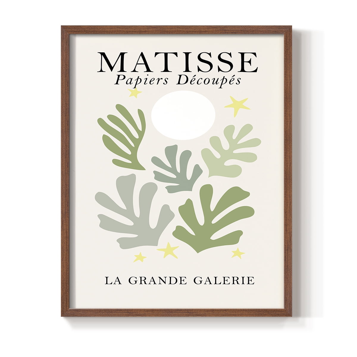 Matisse CCLXXXIV in Solid Wood 8 x 10 Framed Print