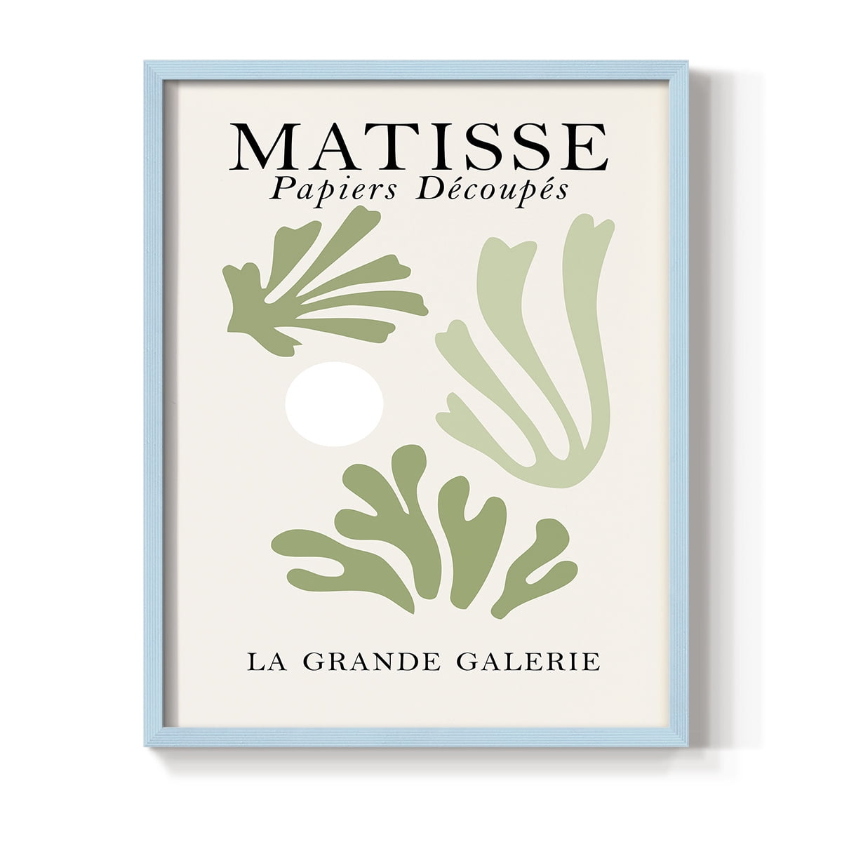 Matisse CCLXXXV in Solid Wood 8 x 10 Framed Print