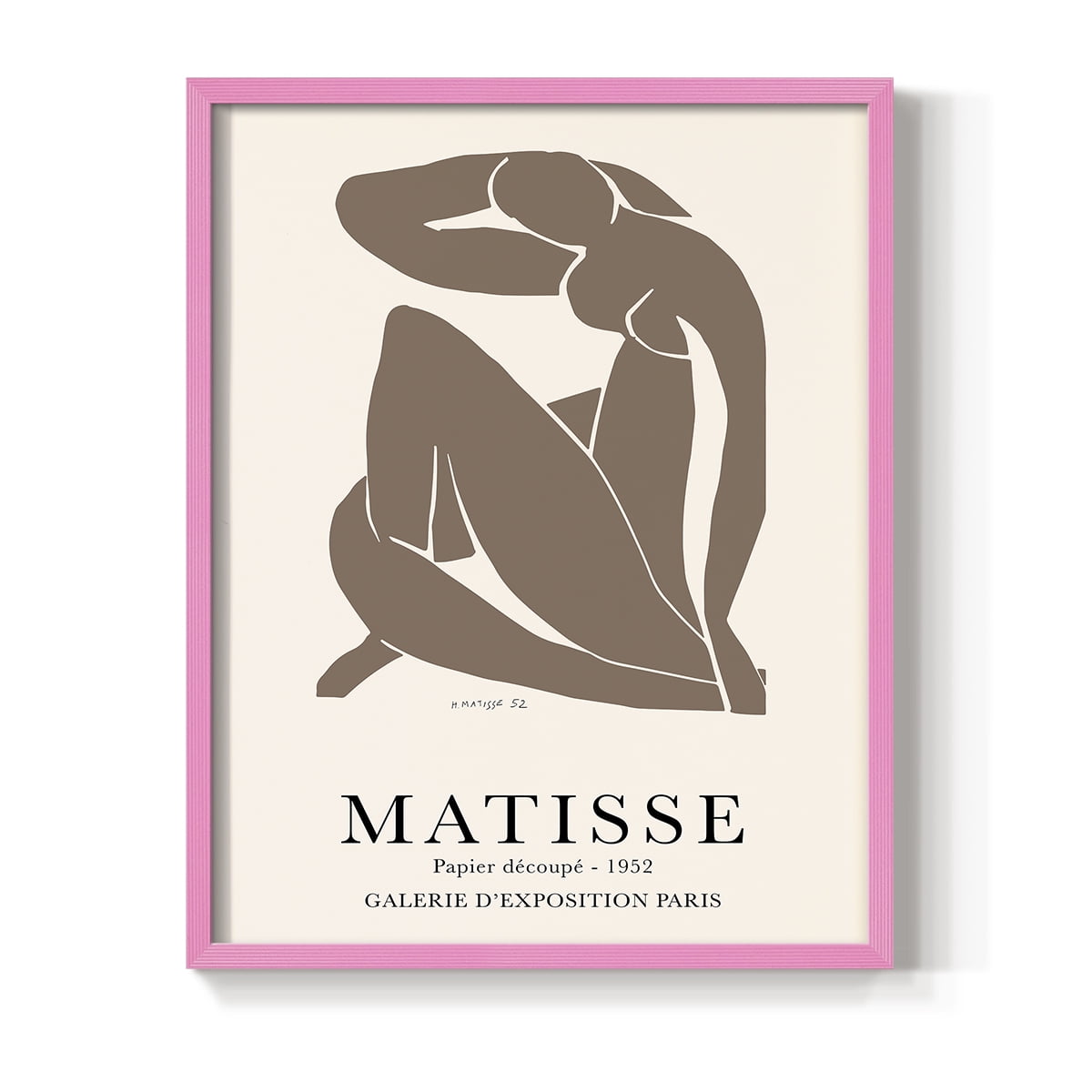 Matisse CCVI in Solid Wood 11 x 14 Framed Print