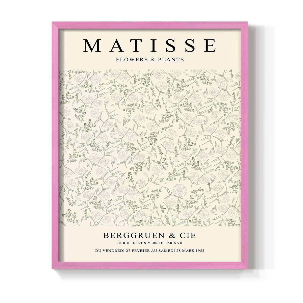 Matisse CCVI in Solid Wood 11 x 14 Framed Print